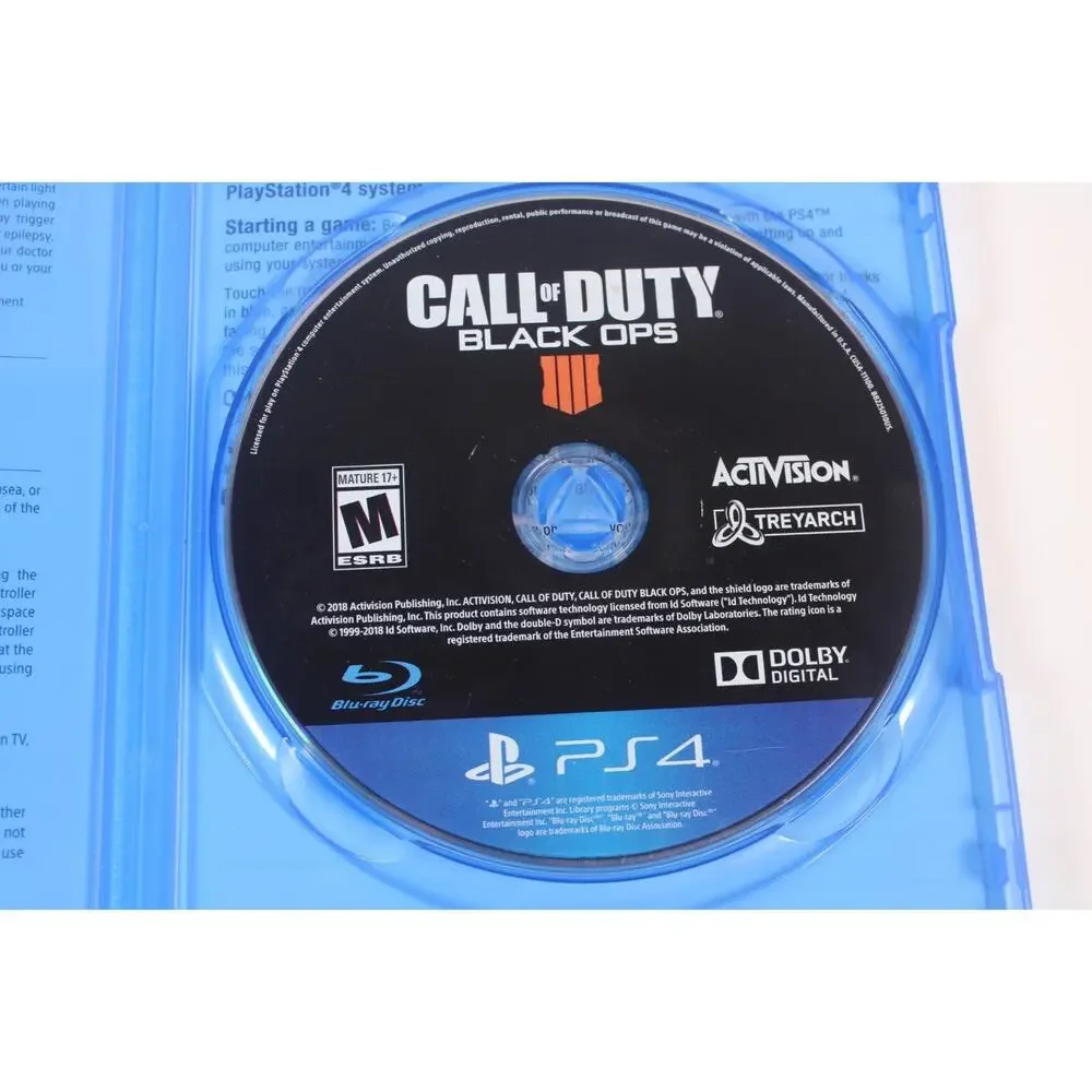 Call of Duty: Black Ops 4 (Sony PlayStation 4, PS4) Authentic, tested